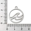 Non-Tarnish 304 Stainless Steel Pendants STAS-B056-26P-01-3