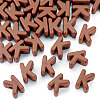 Opaque Acrylic European Beads OACR-TAC0019-006K-3