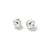 304 Stainless Steel Hammered Round Spacer Beads SA-CBA37BC-01D-S-1