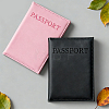 2Pcs 2 Colors PU Leather Passport Cover OFST-CL0001-10A-4