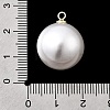 ABS Plastic Imitation Pearl Pendants FIND-H052-01J-04G-3