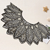 Polyester with Plastic Feather Sequin Shawls AJEW-CY0003-24-7