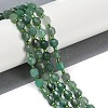 Natural Green Aventurine Beads Strands G-O201B-104E-1