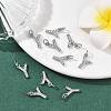 SHEGRACE Brass Micro Pave Clear Cubic Zirconia Pendants XGRQ29097-394P-Y-4