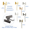 30 Sets 6 Colors Iron Chain Extender IFIN-TA0001-52-3