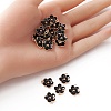 Light Gold Plated Alloy Enamel Pendants ENAM-YW0002-20E-4