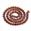 Transparent Glass Beads GLAA-Q066-10mm-C04-2