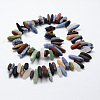 Natural & Synthetic Mixed Gemstone Bead Strands X-G-P211-2