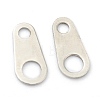 Tarnish Resistant 304 Stainless Steel Chain Tabs STAS-G245-04B-2