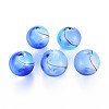 Transparent Handmade Blown Glass Globe Beads X-GLAA-T012-33A-03-1