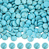 Dyed Synthetic Turquoise Cabochons TURQ-SC0001-05B-1