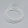 Cubic Zirconia Beads Strands X-G-G792-47-01A-2