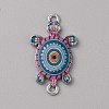 Alloy Enamel Connector Charms LS-ENAM-WH0061-47K-1