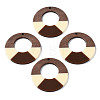 Resin & Walnut Wood Pendants RESI-S389-068A-A12-1