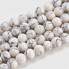 Synthetic Turquoise Beads Strands X-TURQ-H038-8mm-XXS01-2