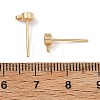 SHEGRACE Brass Stud Earring Findings XGRQ58470-769G-3