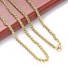 304 Stainless Steel Necklaces X-NJEW-E080-08G-3