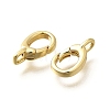 Brass Spring Gate Rings X-KK-Q043-12G-2
