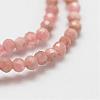 Natural Rhodochrosite Beads Strands G-P270-2mm-17-4