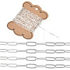 5M Brass Paperclip Chains CHC-TA0001-39S-2