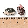 Spray Painted Alloy Beads FIND-Z109-01B-3