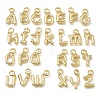 Brass Pendants KK-E806-01G-1