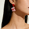Easter Acrylic Dangle Stud Earrings FS-WG53F52-01-2