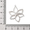 304 Stainless Steel Pendants STAS-A126-03B-GP-3