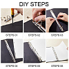 A4 Steel Binding Combs DIY-GF0014-03C-6