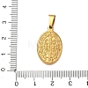 Religion 304 Stainless Steel Pendants STAS-H264-13H-AG-3
