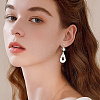20Pcs 316 Stainless Steel Clip-on Earring Findings STAS-BBC0008-59P-5