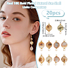 20Pcs Natural Trumpet Shell Bead Connector Charms FIND-BBC0003-12-2