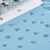 200Pcs 10 Styles Tibetan Style Alloy Tube Bails TIBE-PA0001-20-7