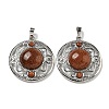 Synthetic Goldstone Pendants G-Q158-03O-1