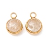 Natural Quartz Crystal Charms G-K325-01G-03-2