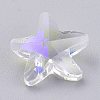 Faceted Glass Charms GLAA-H101-A-12-3