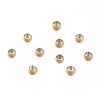 Ion Plating(IP) 304 Stainless Steel Spacer Beads STAS-L222-42A-G-2