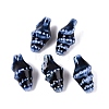 Vintage Handmade Porcelain Beads PORC-Q006-08N-1