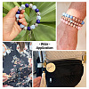 DIY Beaded Keychain Bracelet Making Kit DIY-TA0004-23-37