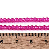 Imitation Jade Glass Beads Strands GLAA-T028-3mm-11I-2