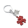 Spray Paint Alloy Keychains KEYC-JKC01479-3