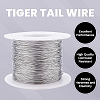 304 Stainless Steel Wire TWIR-WH0002-05-0.3mm-6