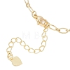 Brass Figaro & Rolo Chain Bracelets for Women BJEW-JB13157-4
