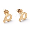 Ion Plating(IP) 304 Stainless Steel Stud Earrings STAS-Z028-A-12G-1