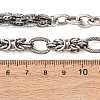 Vintage 304 Stainless Steel Mixed Chain Necklaces NJEW-C115-11AS-5