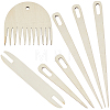 1Bag Plywood Wooden Weaving Looms Kit TOOL-CY0001-05-1