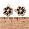 Alloy Enamel Pendants FIND-K030-17C-G-3