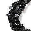 Natural Golden Sheen Obsidian Beads Strands G-G0003-B33-01-4