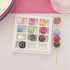 Transparent Acrylic Beads OACR-N163-01-1