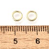 Brass Open Jump Rings KK-V007-004G-08-3